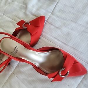 Impo Red Heels with D'Orsay Design